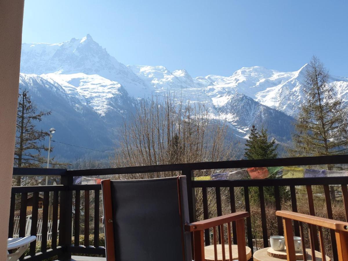 "Chalet Bobo" Cosy & Magnifique Vue Chx Sud Chamonix Exterior foto