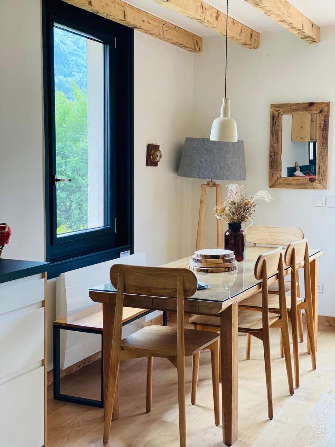 "Chalet Bobo" Cosy & Magnifique Vue Chx Sud Chamonix Exterior foto