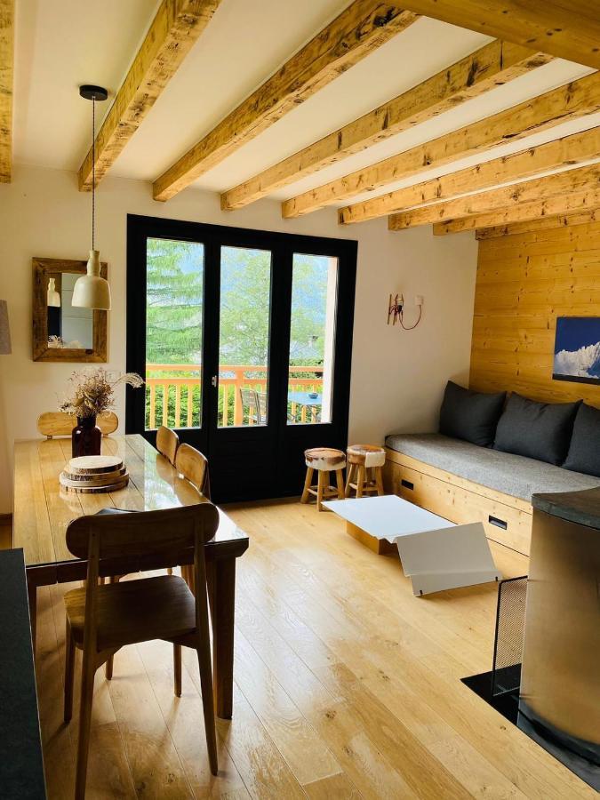 "Chalet Bobo" Cosy & Magnifique Vue Chx Sud Chamonix Exterior foto