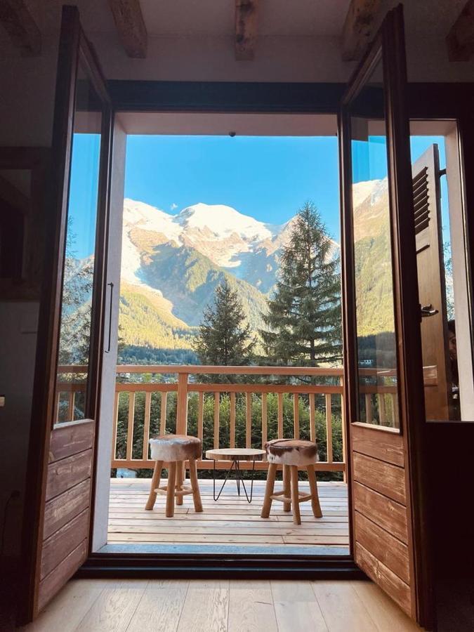 "Chalet Bobo" Cosy & Magnifique Vue Chx Sud Chamonix Exterior foto
